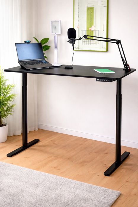 Електрическо регулируемо бюро (Standing Desk) с памет, 74.5–118 см