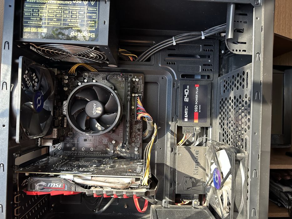 PC Gaming / Office | Ryzen 3 3200 G • GTX 1050 Ti • 8GB RAM • 2x SSD •