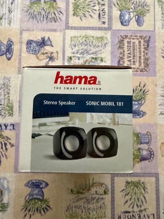 Boxe HAMA PC 2.0 "Sonic Mobil 181", negru / argintiu NOU