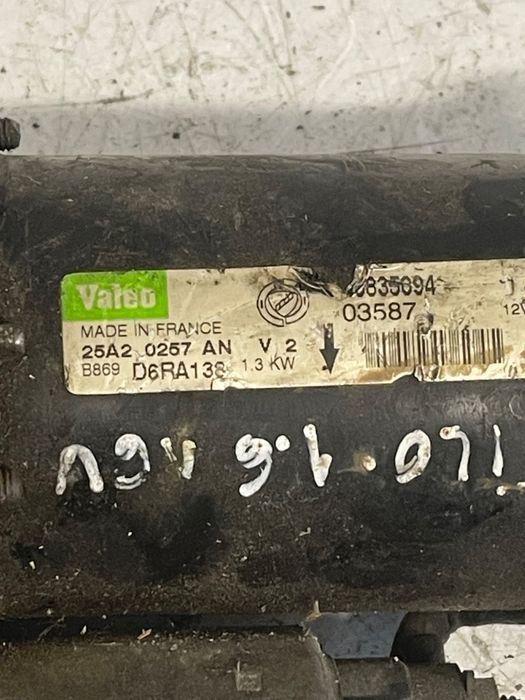 Electromotor Fiat Stilo 192_ 2001 - 2010 1.6B 25A20257An D6Ra138