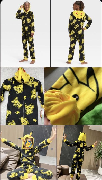 Кигуруми Minecraft Pikachu