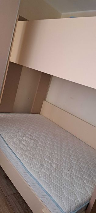 Pat etajat pentru copii 120 jos si 90 sus