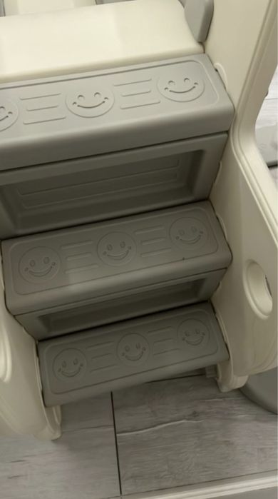 Горка с качелей