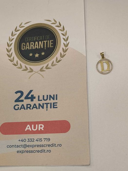 Pandantiv Aur 14K 1,25gr (Ag24 b.44309.1) - Garantie 2 Ani!
