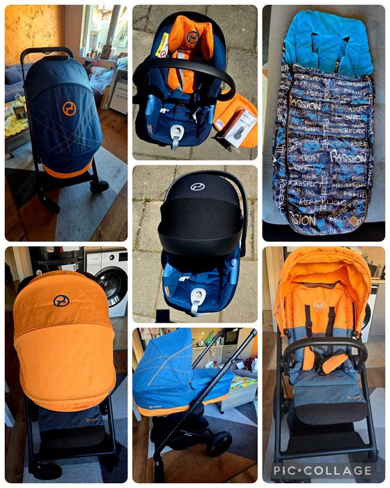 Cybex Bailos S Tropical Blue 3 в 1 - Страхотна цена!