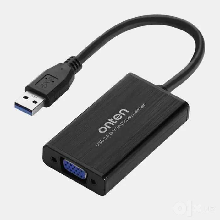 Dostavka.USB 3.0 dan VGA 2K Onten OTN-5201 Adapter, Display adapter