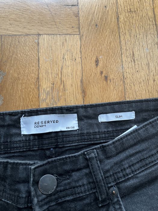Черно мъжко дънки Reserved