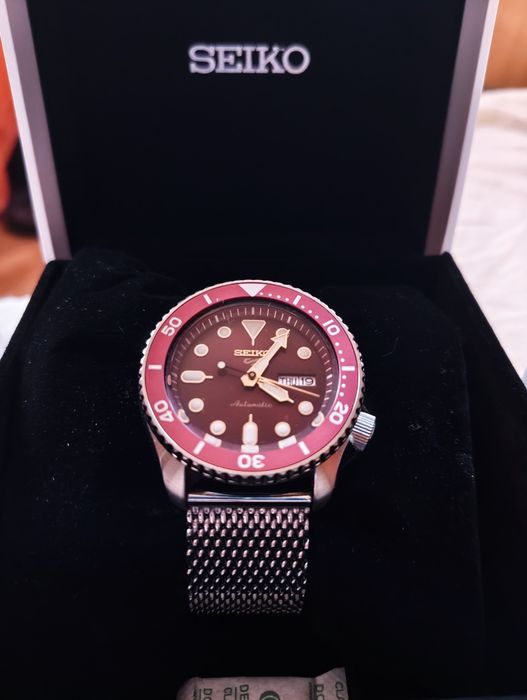 Seiko автоматичен часовник SRPD69K1