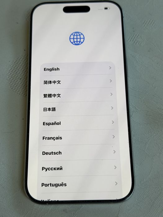 Iphone 16pro 256gb white titanium