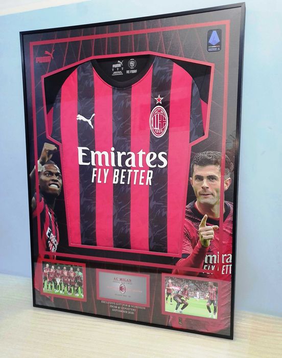 Новый Дизайн Формы Милана в рамке Сезон 2025-26(AC Milan kit in Frame)