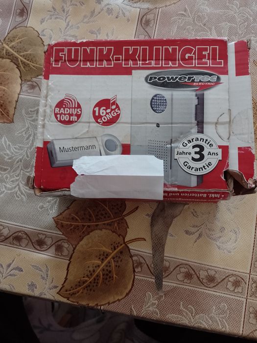 Sonerie cu baterii nouă soneria