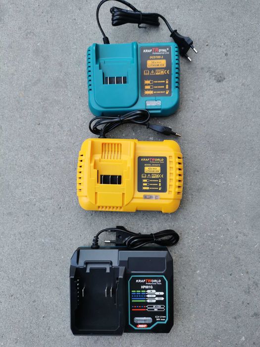 Акумулаторна батерия и зарядно за винтоверт гайковерт флекс резачка и