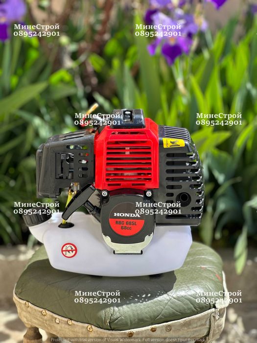 HONDA бензинов двигател за тример 68сс(куб.)  ХОНДА моторна коса.