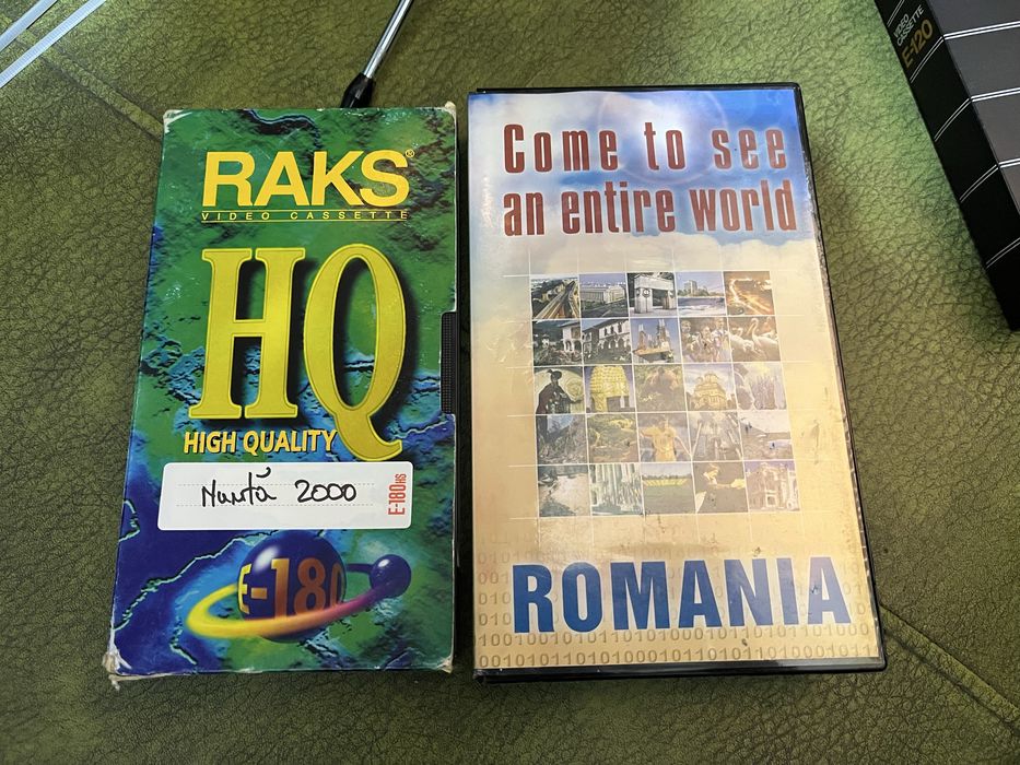 Casete video sport, Ceaușescu 1986, nunti, manele, publicitare