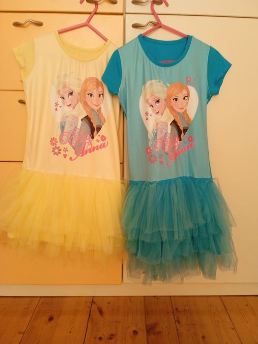 Детски роклички - памук и тюл