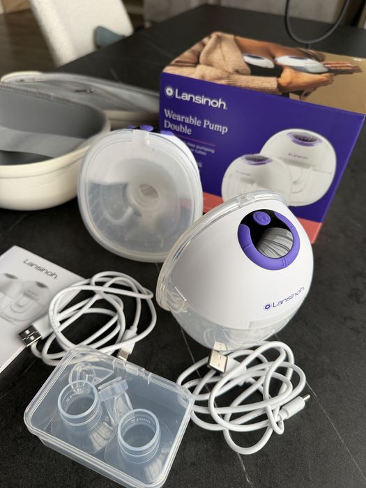 Pompa de san Lansinoh Double Wearable + CADOU