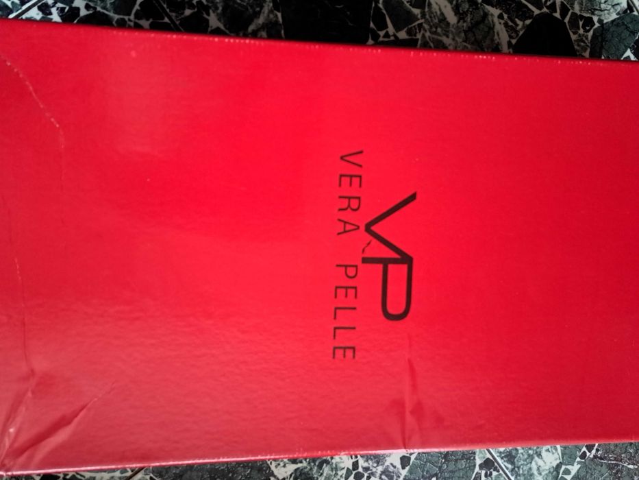 Луксозни ботуши Vera Pelle Italy естествен велур