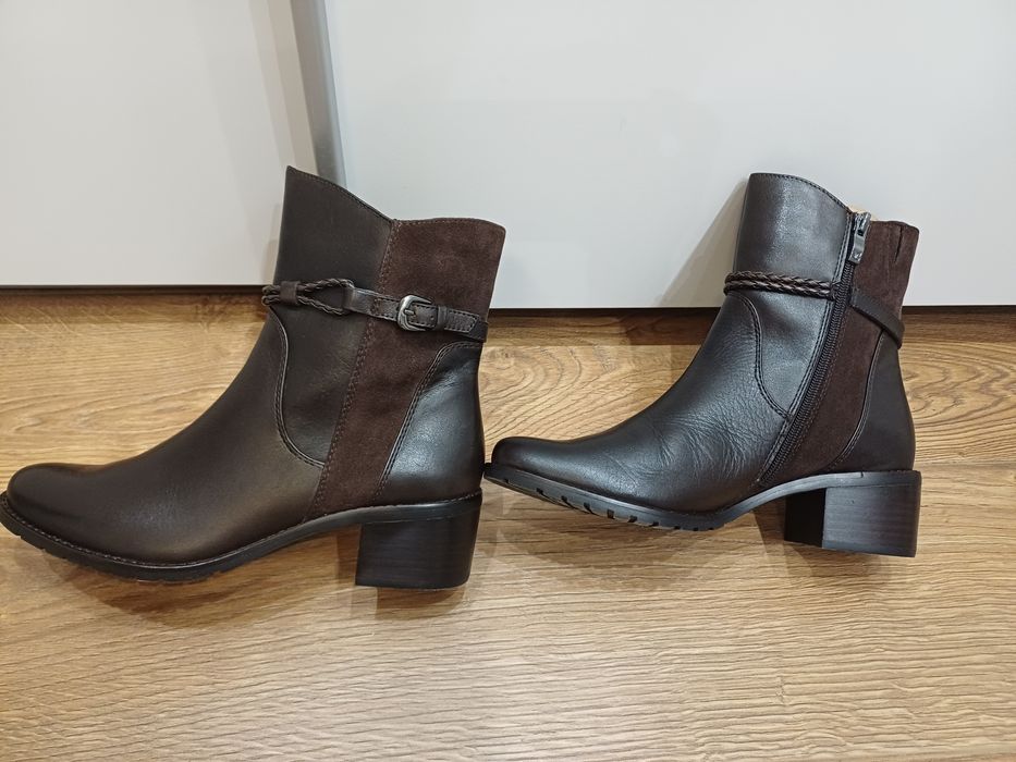 Ботуши - CAPRICE DK  BROWN  comb