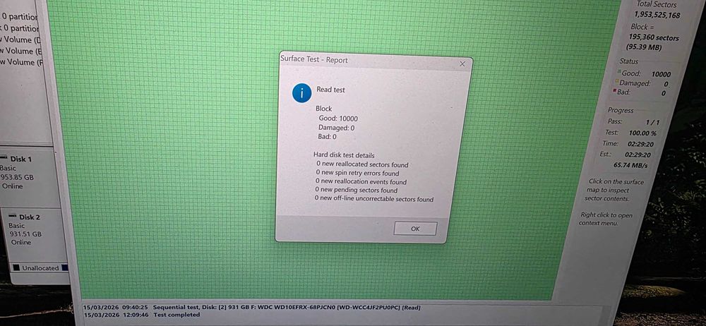 2 HDD 3,5 WD Red pentru NAS (1TB buc)