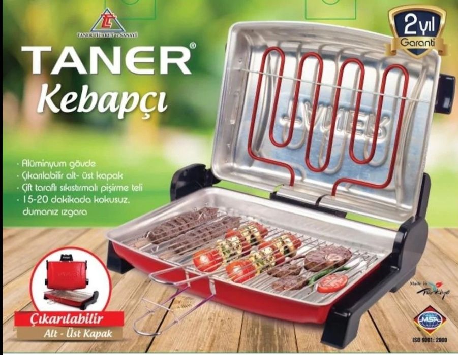 Электрический гриль-гриль Taner kebapçi мангал барбекю качество отличн