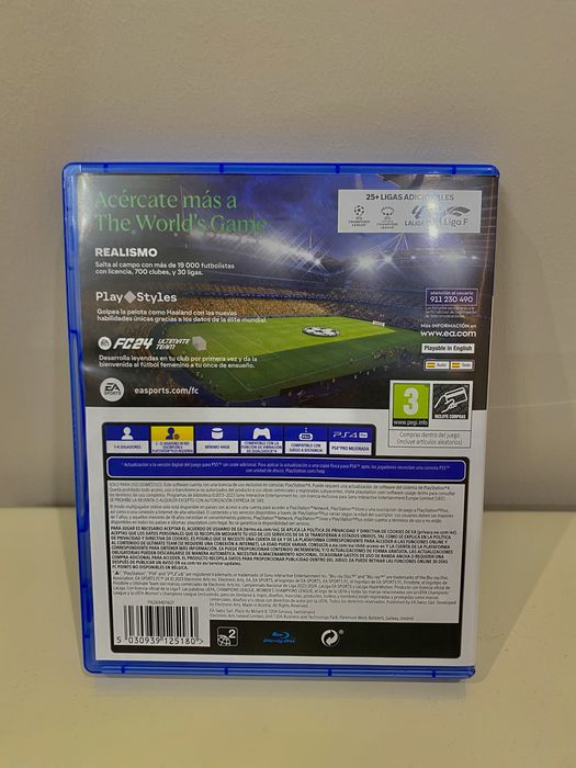 FC24 на PS4 и PS5