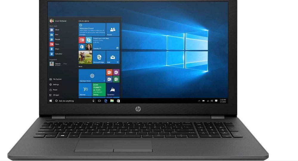 Laptop HP 250 G6 cu procesor Intel, 15.6" HD, 4GB, 500GB cu Windows 10