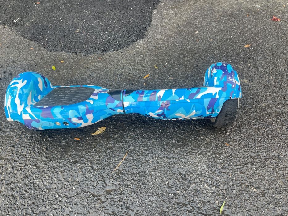 Hoverboard Electric 2Drive Camuflaj Albastru (Roți 6.5" / Bluetooth)