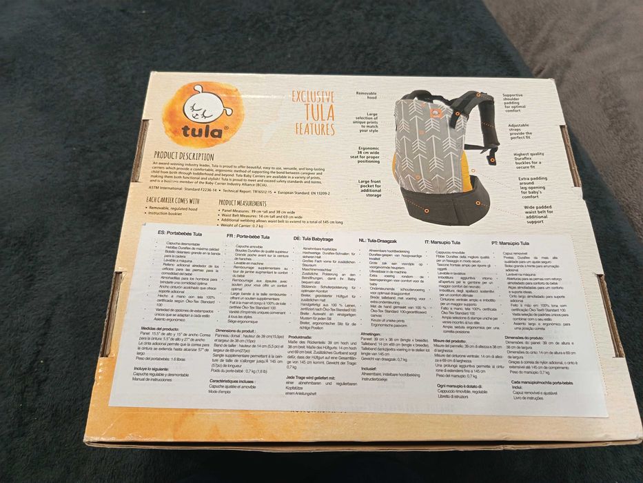 Tula Standart ергономична раница