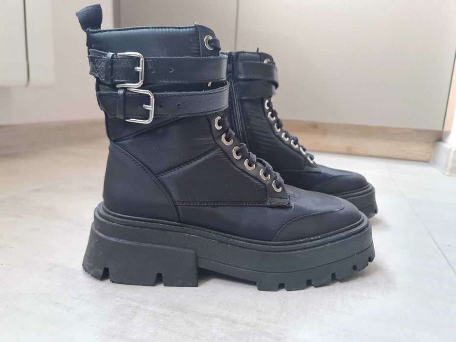 Zara NWT Quilted Boots