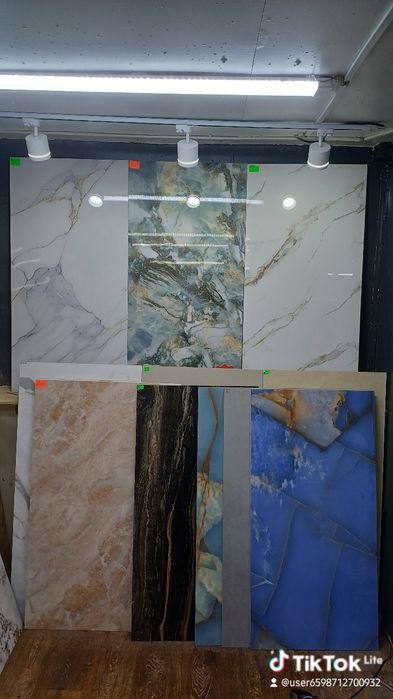 Керамаганит, Кафель