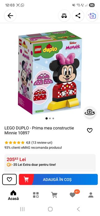 Lego duplo Minnie