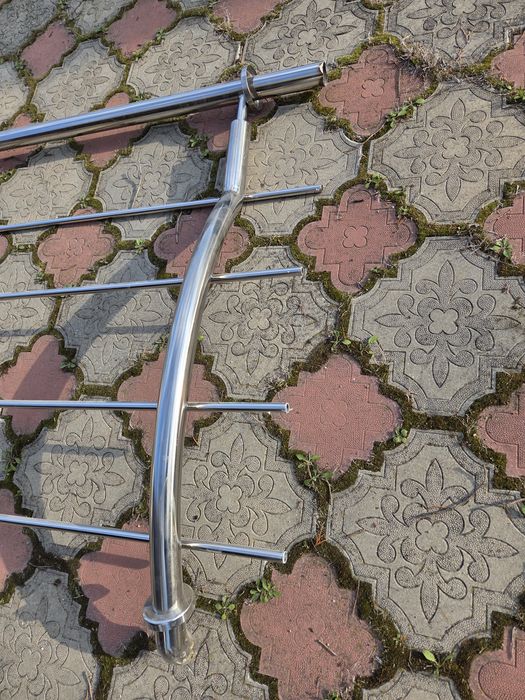 Balustrada inox folosita