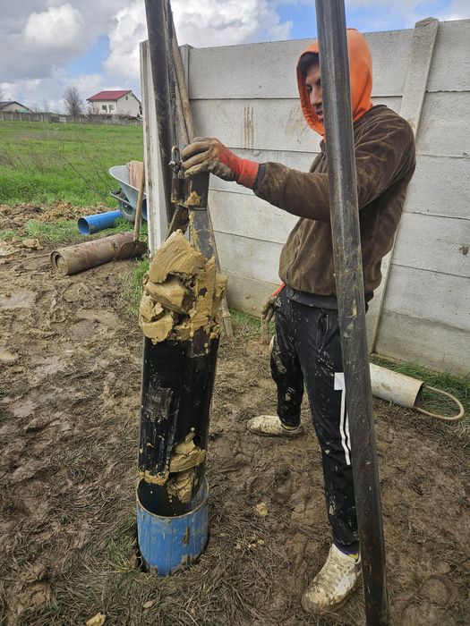 Foraje puturi apă,irigatii,piloni de 0-50 m