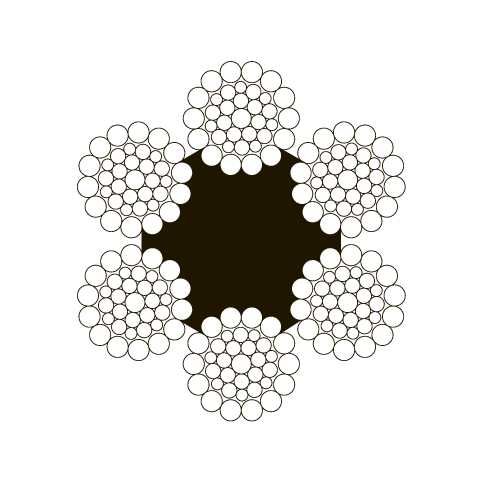 Канат стальной, ОС - 25-В-Т-1770, д-25мм, Смазка-А3