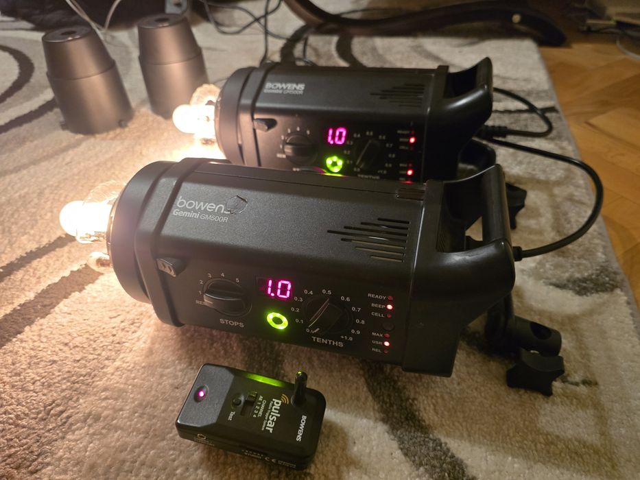 blitz foto studio Bowens Gemini GM500R set