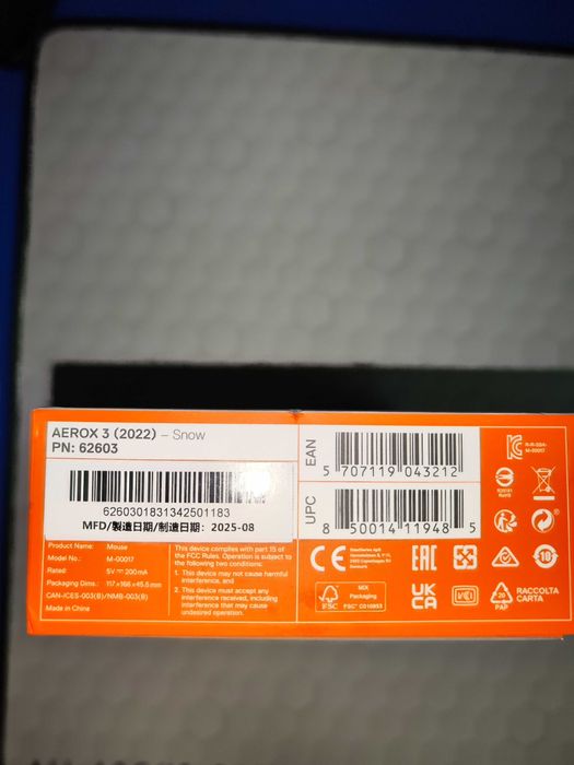 Mous Steelseries Aerox 3