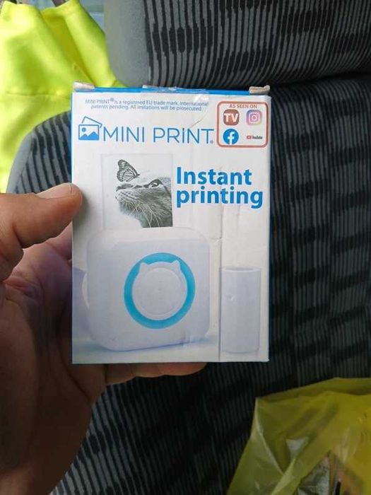 Mini Imprimantă Termică Portabilă Mini Print Instant Printing (Bluetooth)