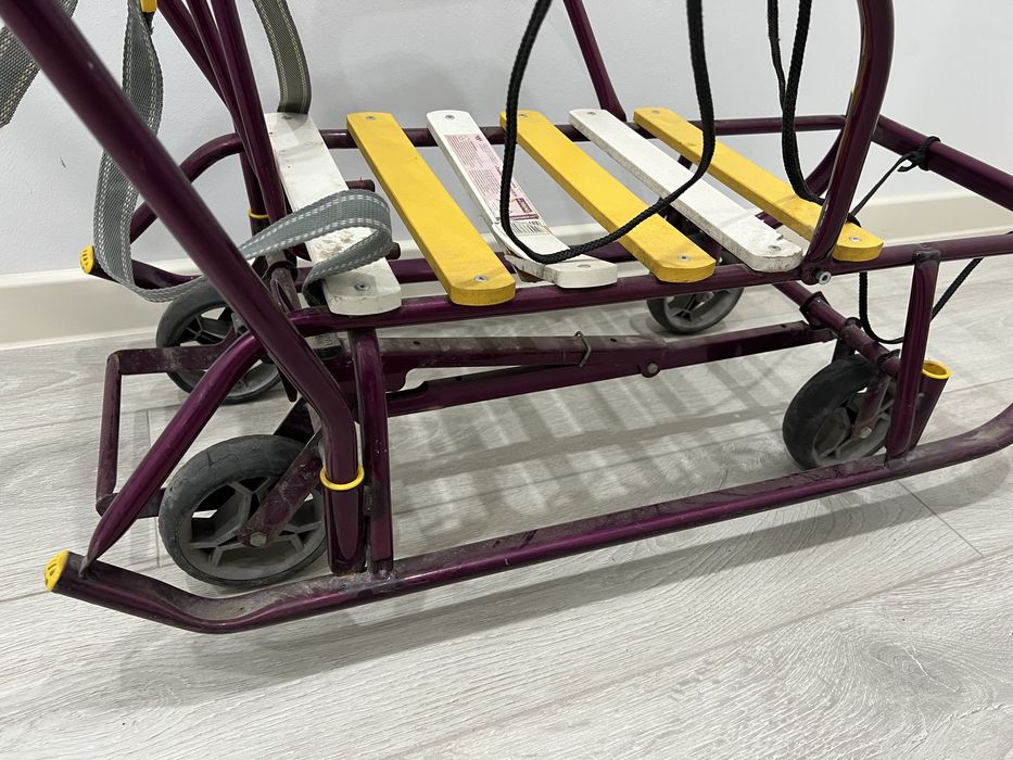 Санки на колесах