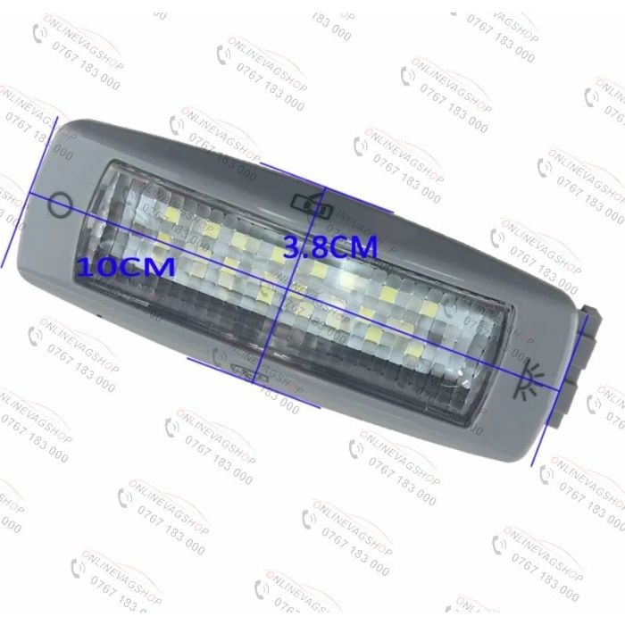 Set lampi LED plafoniera VW Golf, Bora, Passat, Skoda Octavia, Superb