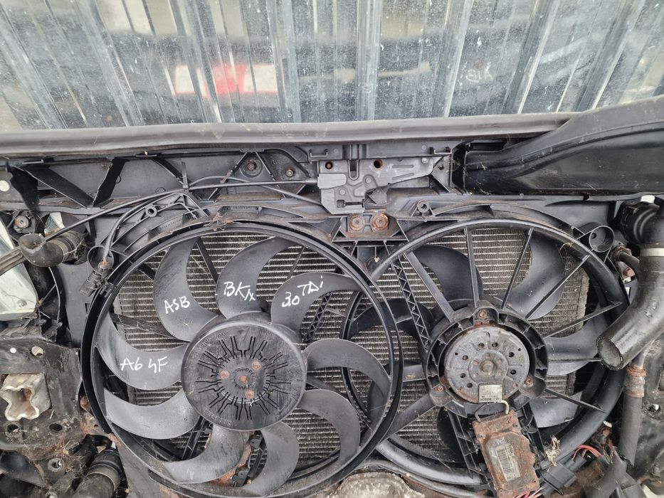 Trager complect cu radiatoare și termocupla Audi A6C6 4F, motor 3.0tdi