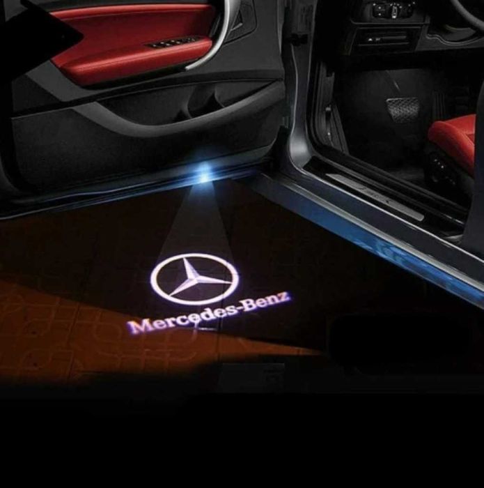 Проектор на Лого за врати с Led, За Volkswagen, BMW, Audi, Mercedes