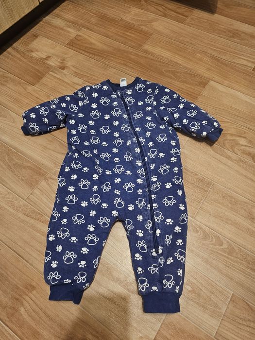 Поддева тёплый комбез , ромпер