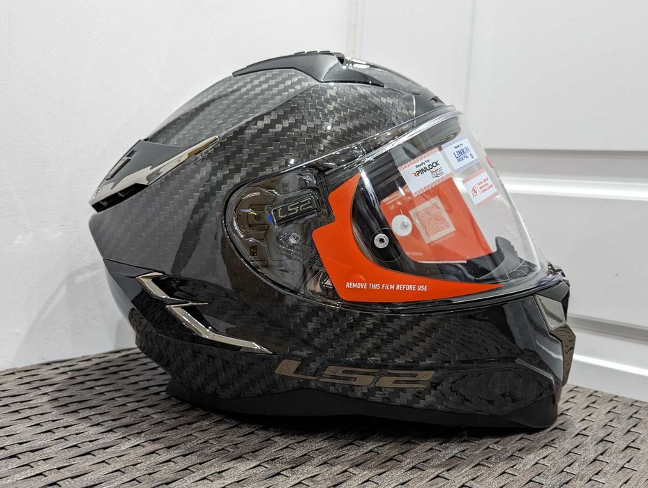 Casca moto LS2 Challenger Carbon, marime XS - ochelari de soare