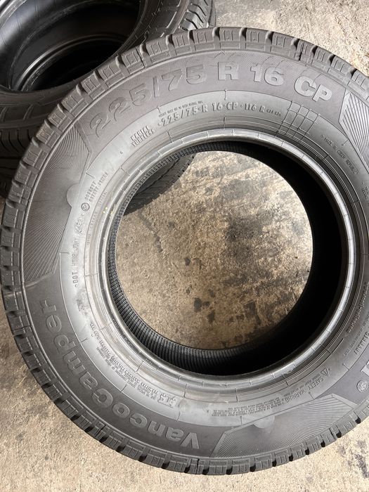 4 anvelope vara  NOI 225/75/16 C , Continental , DOT 2023 , 10 mm