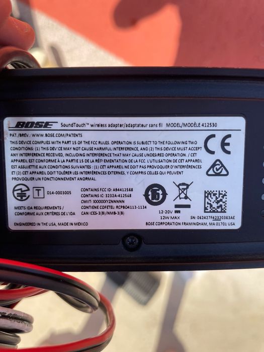 Vand sistem audio bose