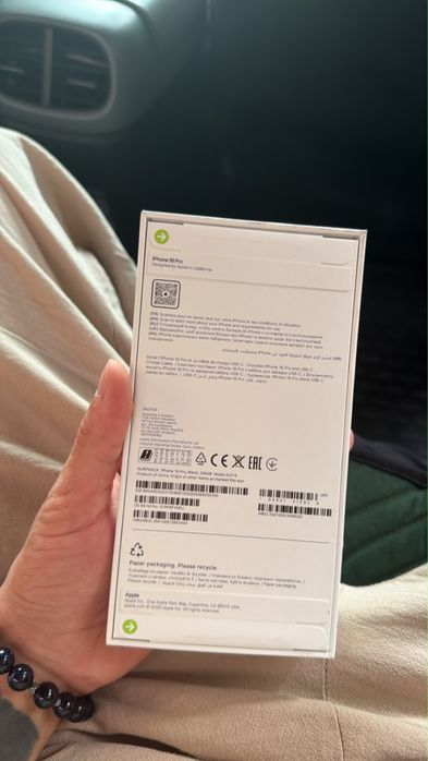 iPhone 18 Pro 256Gb NanoSIM+eSIM черный