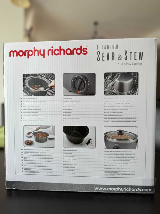Vand - Slow Cooker -  aparat de gatit Morphy Richards  - NOU