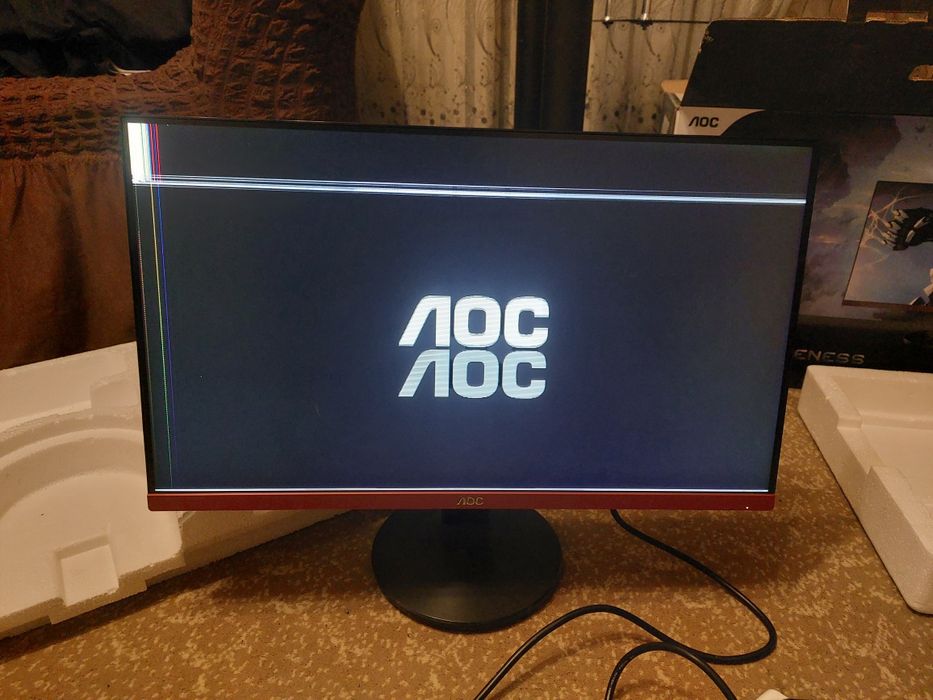 Монитор aoc полу рабочий