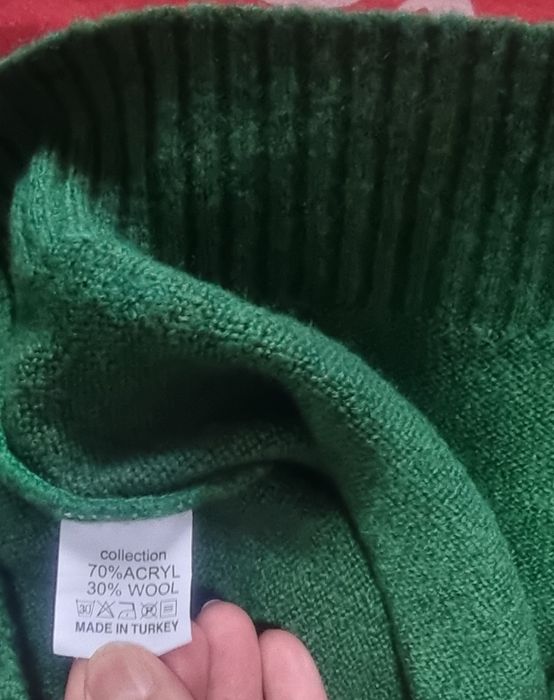 Pulovăr de damă culoare verde