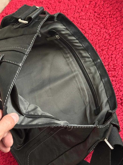 GEANTA DE UMAR - PIELE 100% - LLOYD -Pt. Laptop, Cursuri, Acte -Unisex